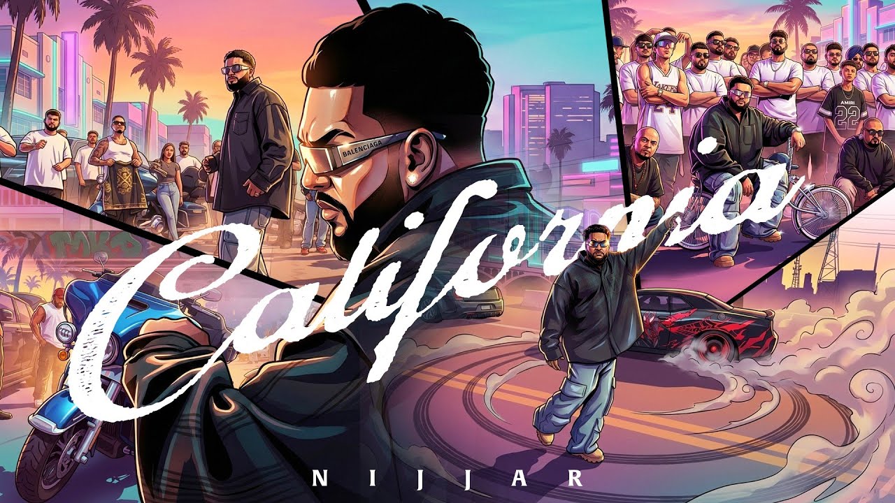 Nijjar - California (Official Music Video) Latest Punjabi Songs 2025