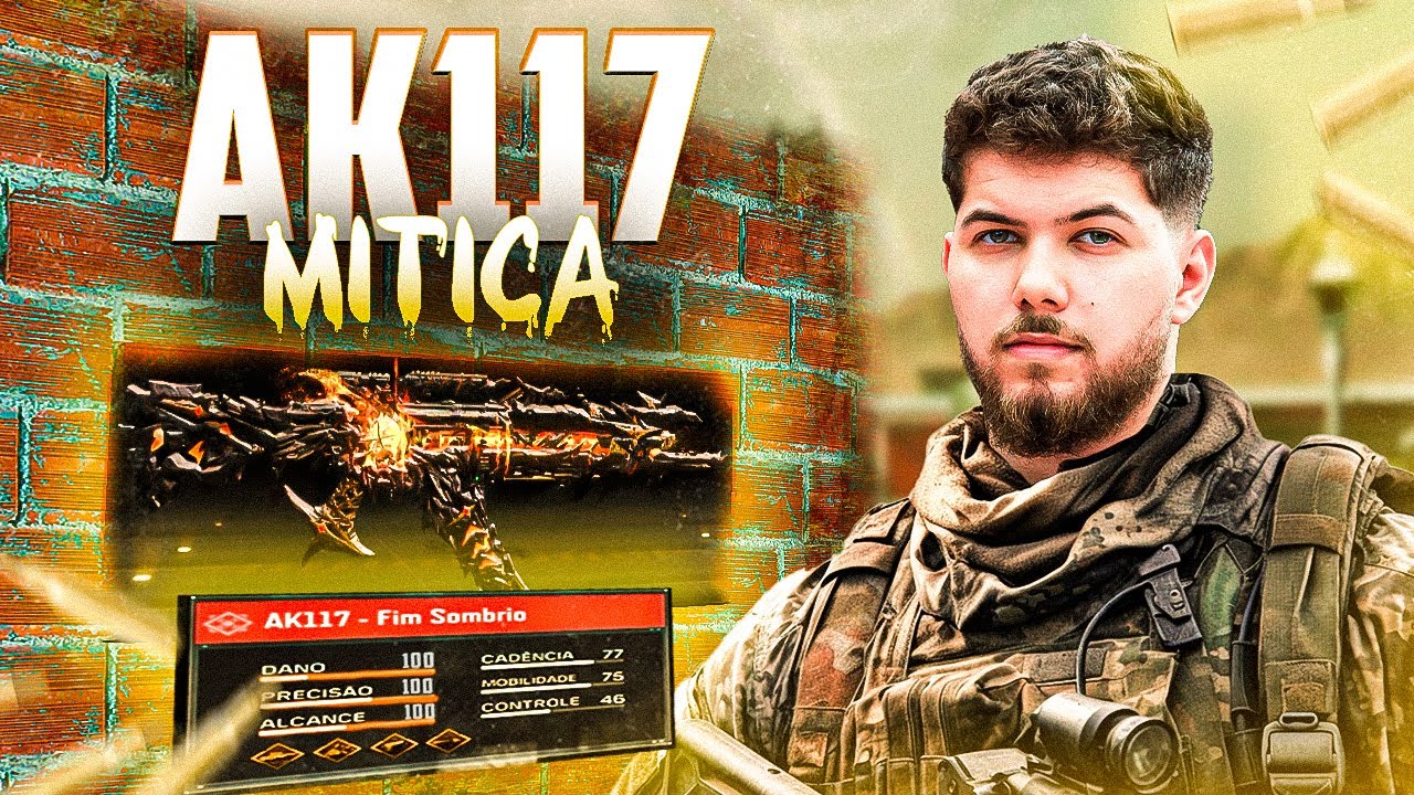AK117 MÍTICA É ABSURDA!! (COD MOBILE)