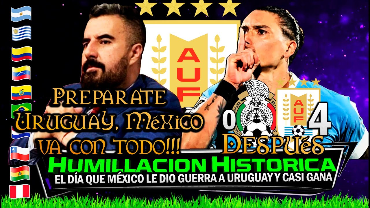 El DÍA que la prensa MÉXICANA SUBESTIMÓ a 🇺🇾URUGUAY y terminaron HUMILLADOS 🔥 Narración Graciosa 🏆