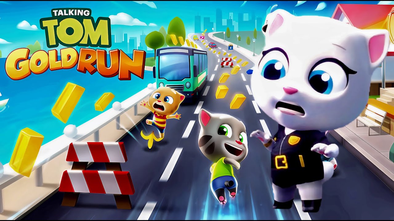 Talking Agent Angela Gold Run: Secret Mission Unveiled! | Gameplay Episode 308