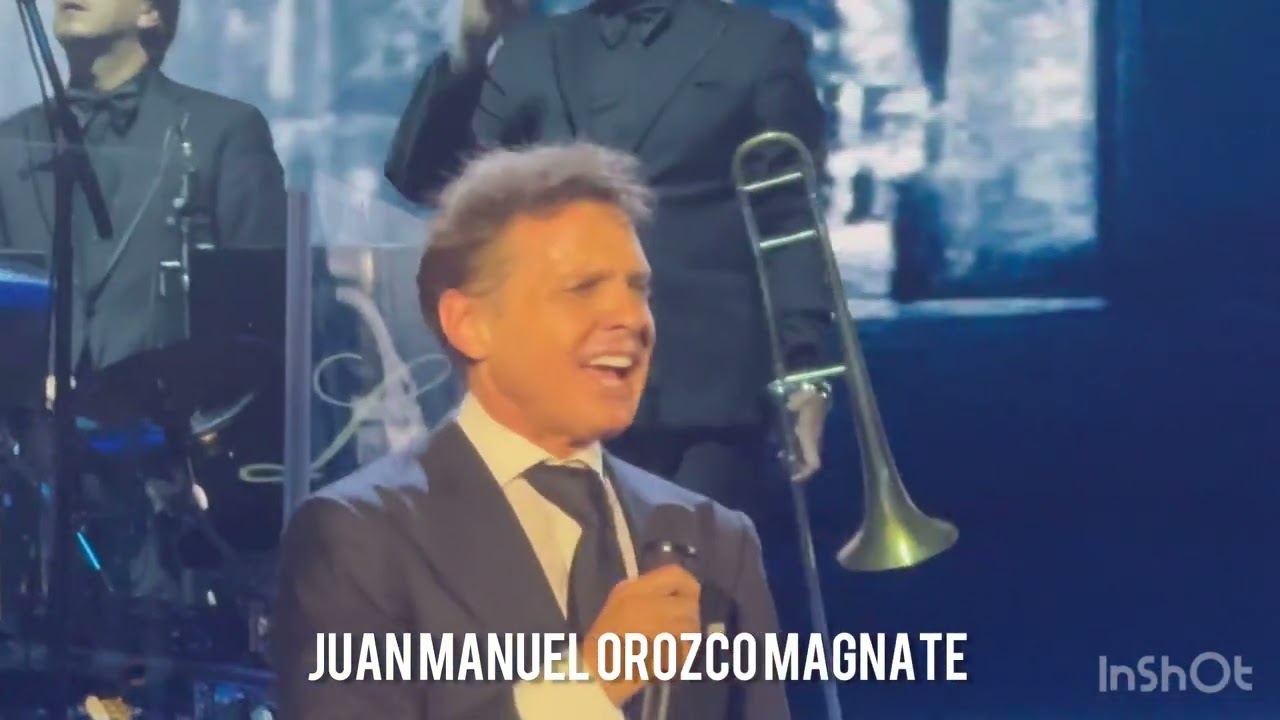 LUIS MIGUEL Fría Como El Viento  Medley  3er TOUR 2024 MONTERREY MÉXICO 25 08 24