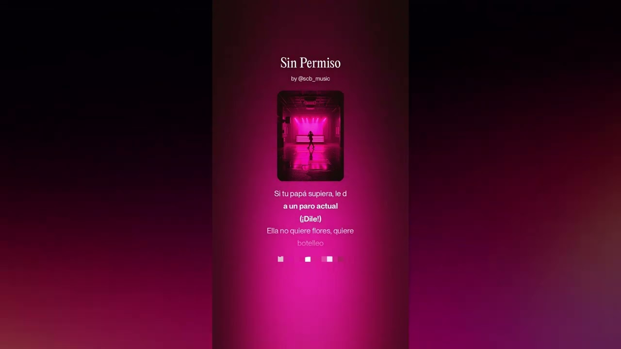 SCB Music - Sin Permiso #shorts #shortsclip #parati #shortsviral #trending #music