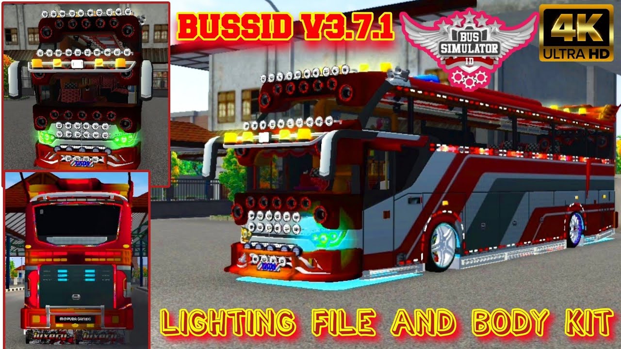 sikandery bus body kit|lighting file|bus simulator indonesia|bussid v3.7.1|Zm gaming official|