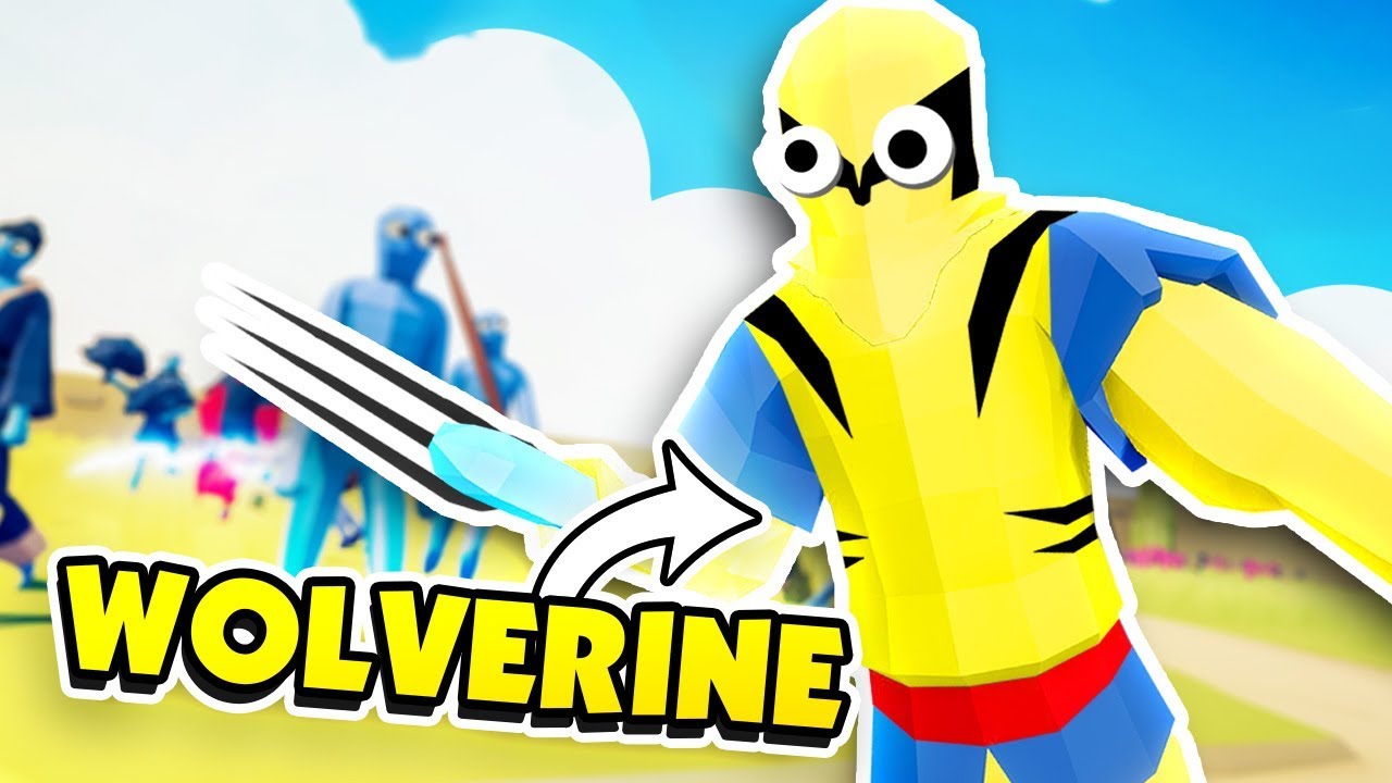 WOLVERINE JOINS THE AVENGERS MOD - TABS (Totally Accurate Battle Simulator)