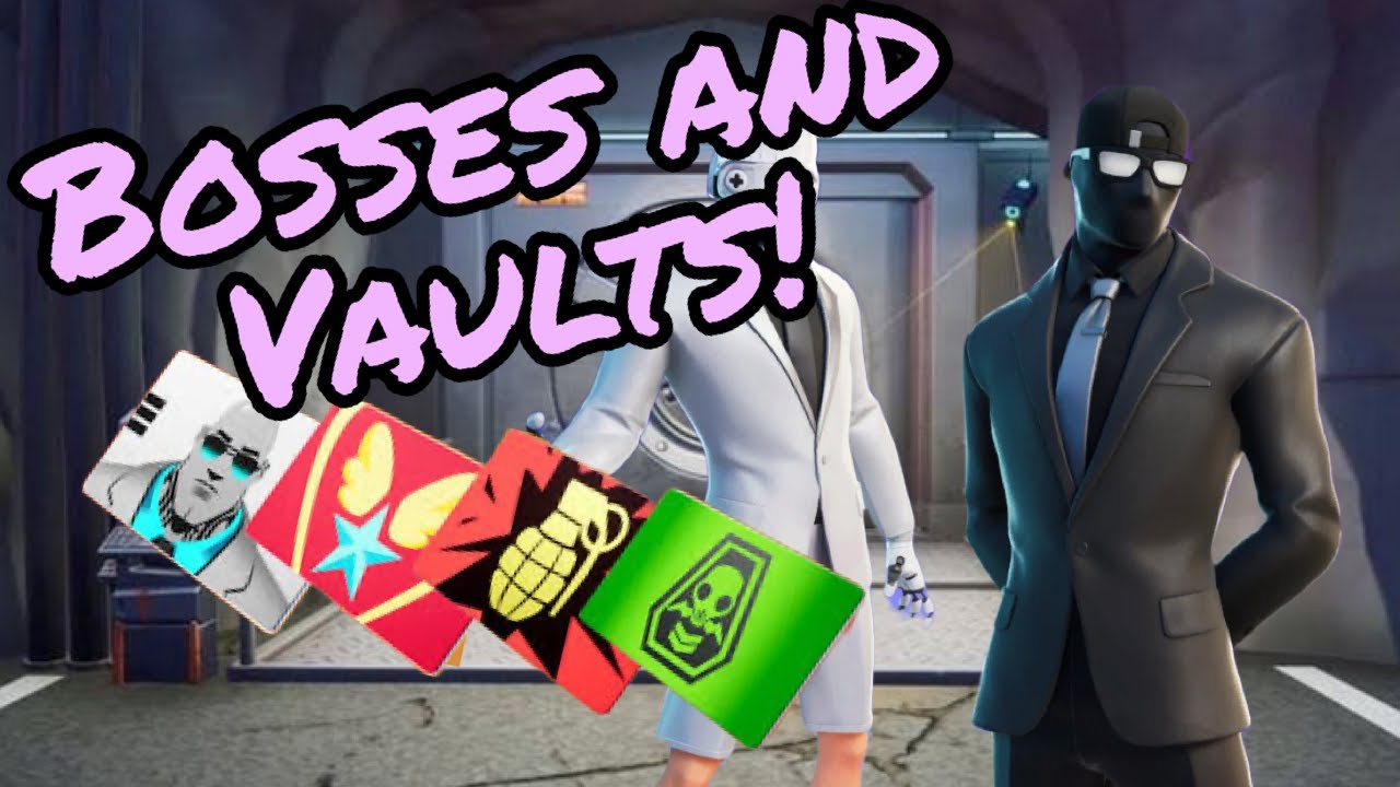 How to make BOSSES and VAULTS using events in Fortnite Creative!