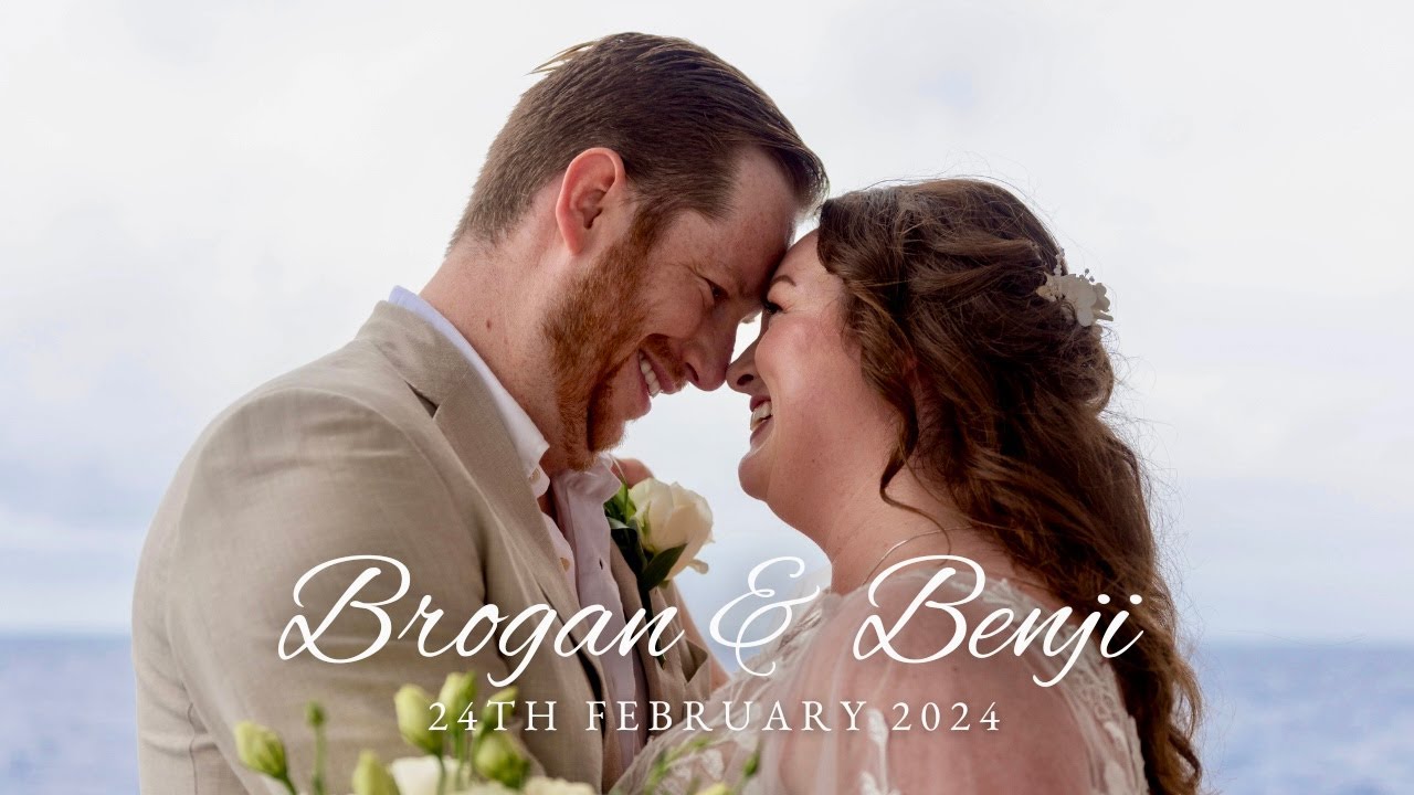 Our Wedding Day At Sea 💍 Brogan & Benji Lever ❤️