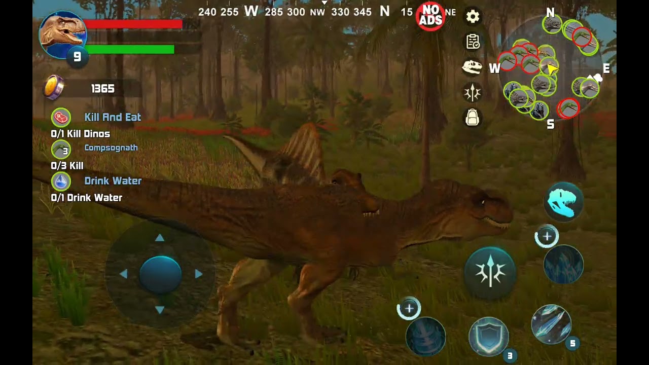 T-Rex Dinosaur Game Simulator Android iOS Gameplay #5