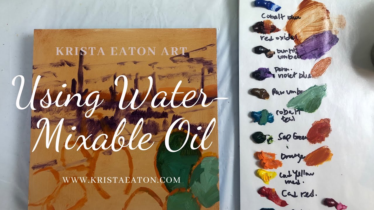 How to Paint using Cobra Water-mixable oils