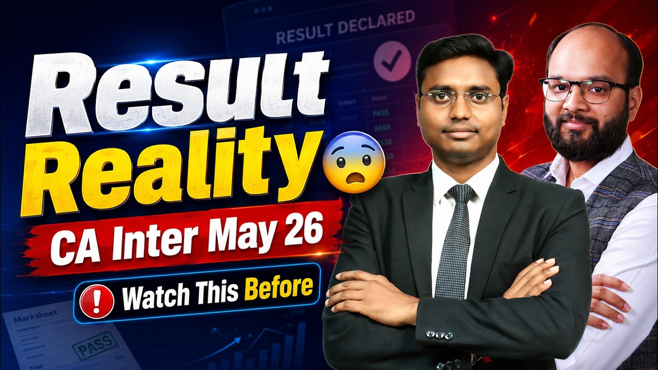 Result Prediction CA Inter May 26 | ICAI Result 2026 | CA Inter Result May 26 | CA May 26 Results