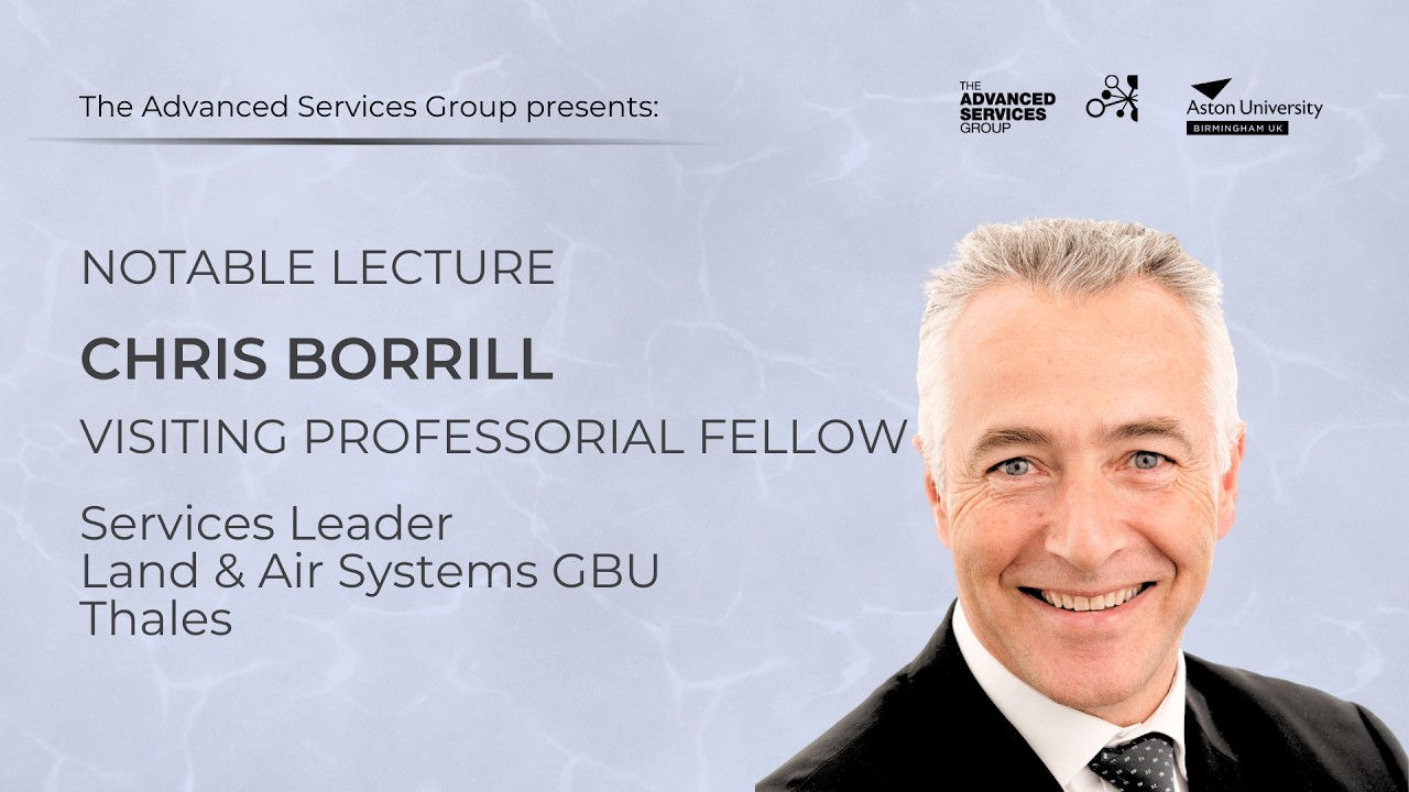 Chris Borrill: Notable Lecture