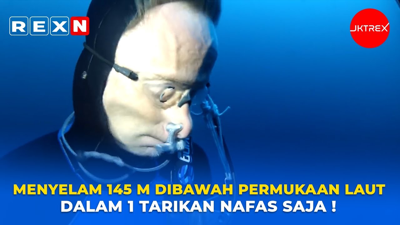 Ini yang Terjadi Jika Manusia Menyelam Sampai 145 Meter Dibawah Permukaan Laut !
