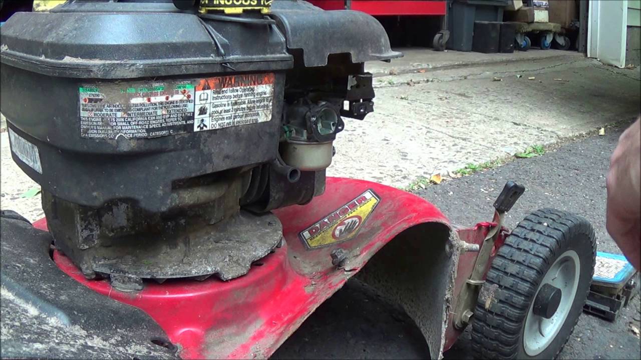 Snapper lawnmower 6.5 Briggs HIFROM 15 dollar replacement carburetor install and review
