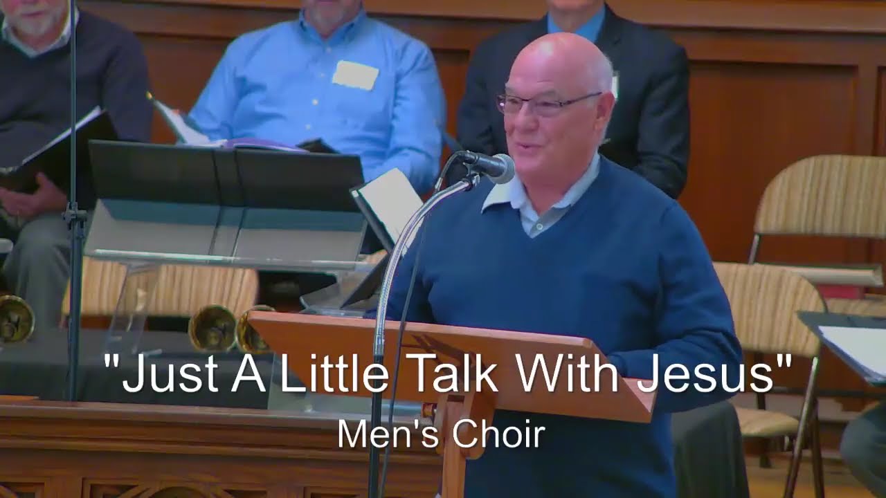 FUMC Men's Choir sings 