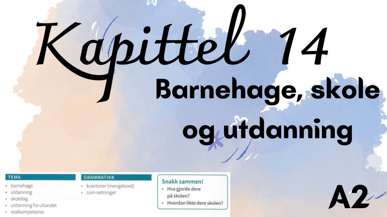 På vei : Barnehage, skole og utdanning.