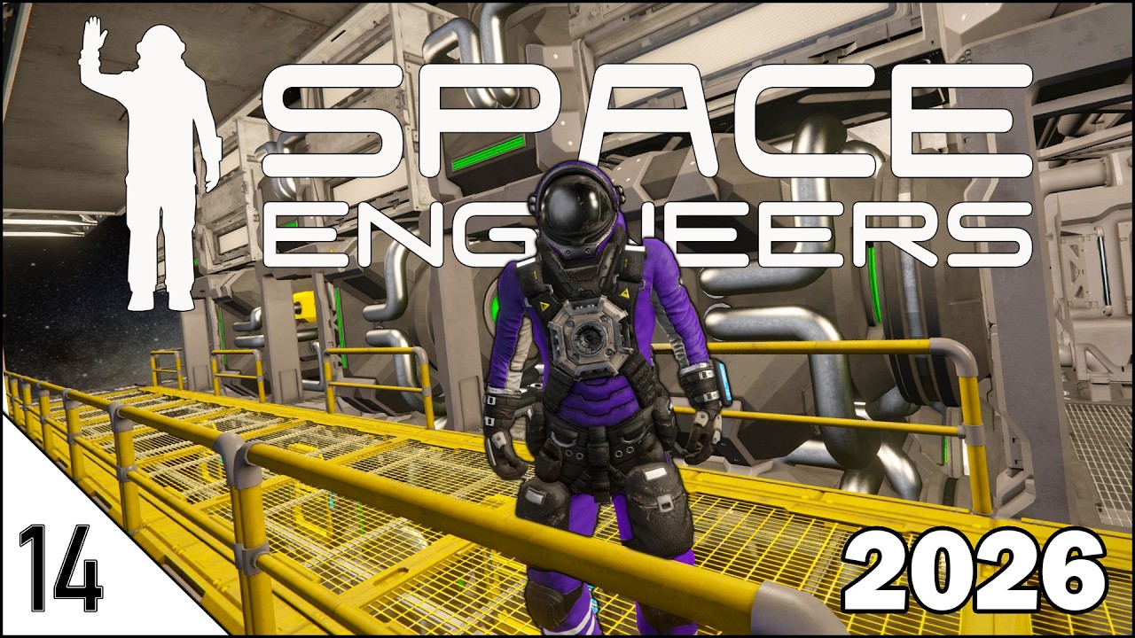 Building an ASSEMBLING Room! | Space Engineers Survival 2026 | Episode 14