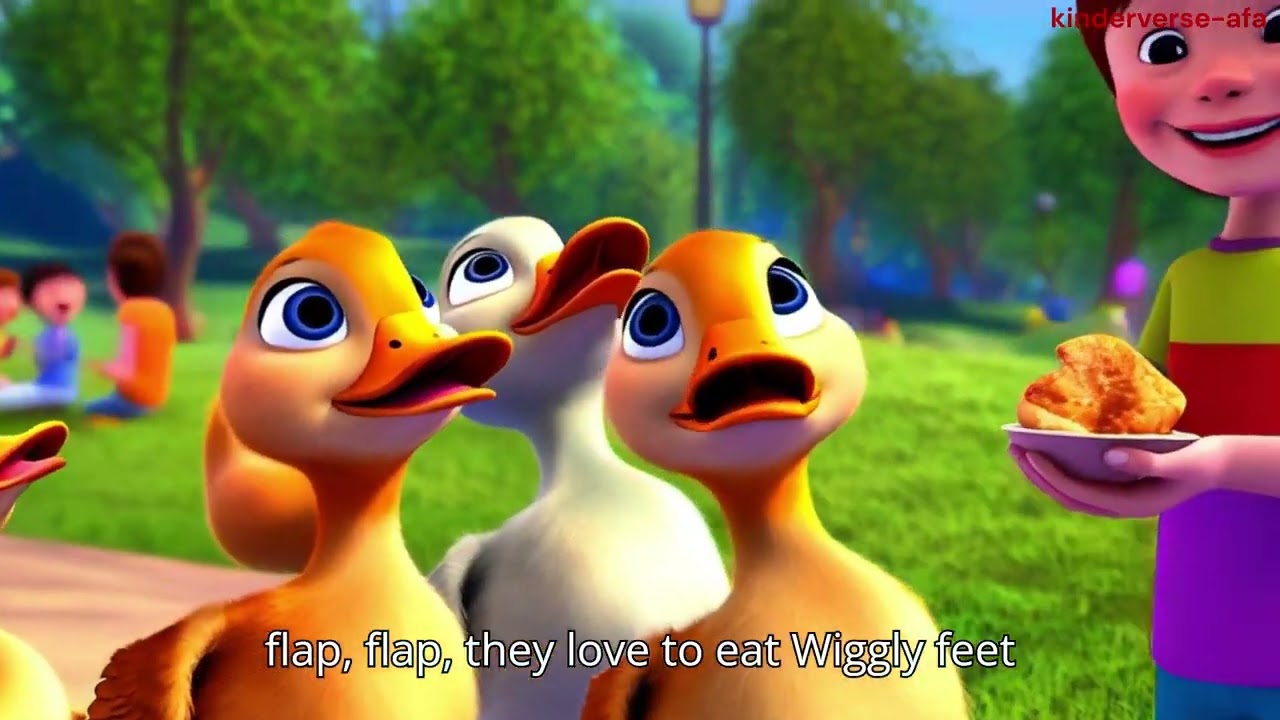 🎵 Quack Quack! Let&rsquo;s Feed the Ducks 🦆  Fun Kids Song & Dance Sing Along & Learn 🎶@Kinderverse-Nursery-Raymes