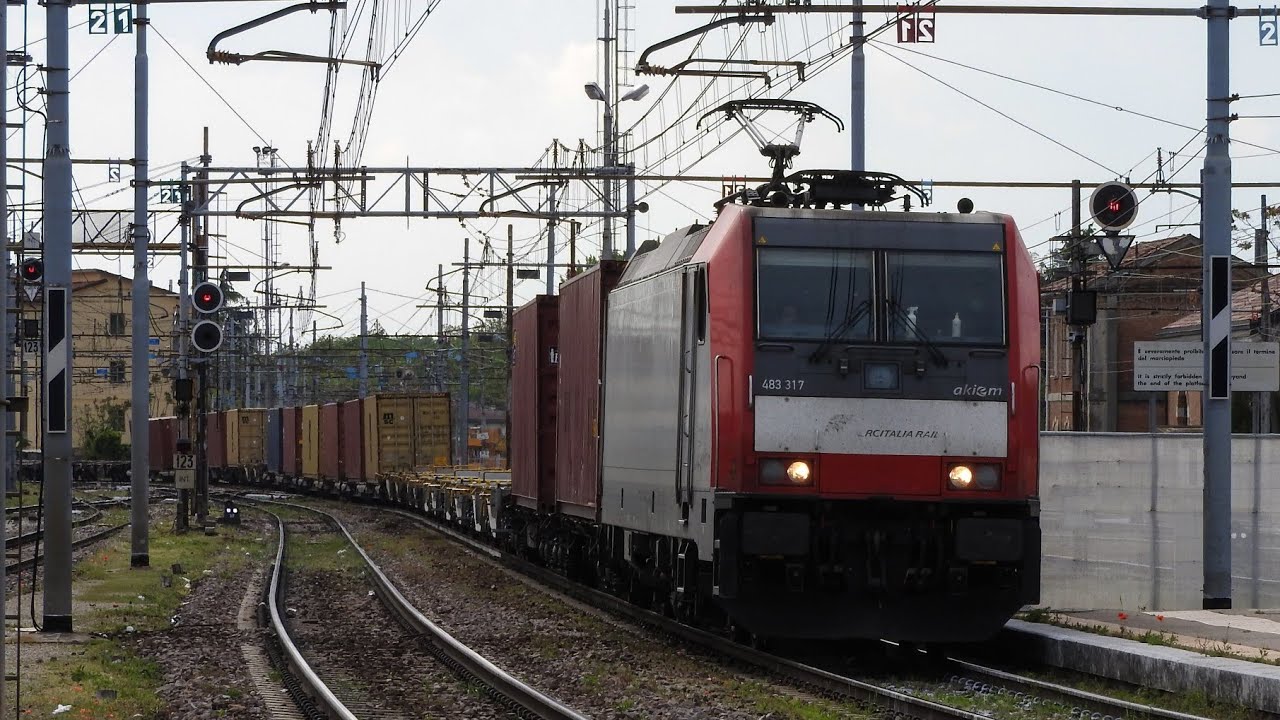 E483 EX MIR IN NOLEGGIO A MEDWAY | DOPPIE E ALTRI MERCI A TREVISO C.LE [PT.2]