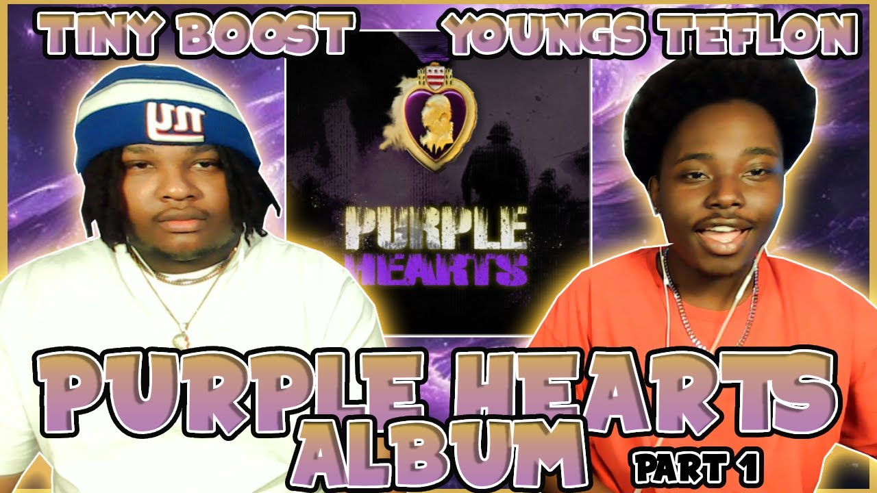 pt 1| TOP 3 UK ALBUM EVER!!! BLOODLINE Reacts to Youngs Teflon, Tiny Boost - Purple Hearts album