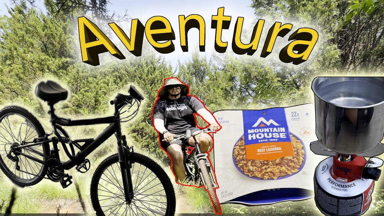 Explorando el parque en bici y preparando la estufita de camping 🏞️🔥