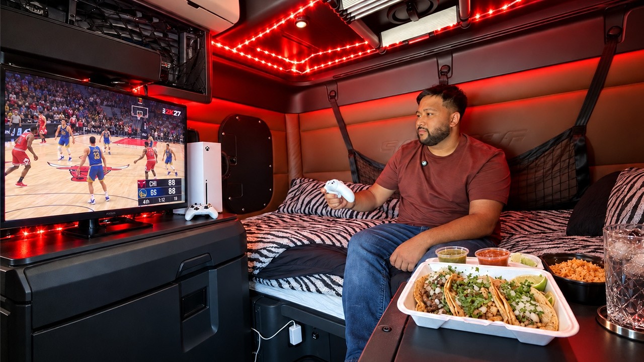 Living First Class While Trucking Across America