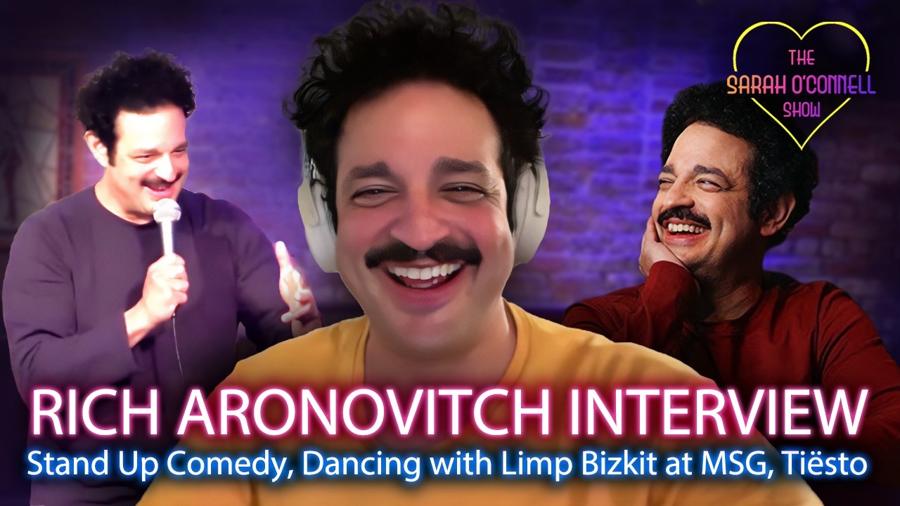 Rich Aronovitch interview - Comedy secrets, dancing with Limp Bizkit, Tiësto music video!