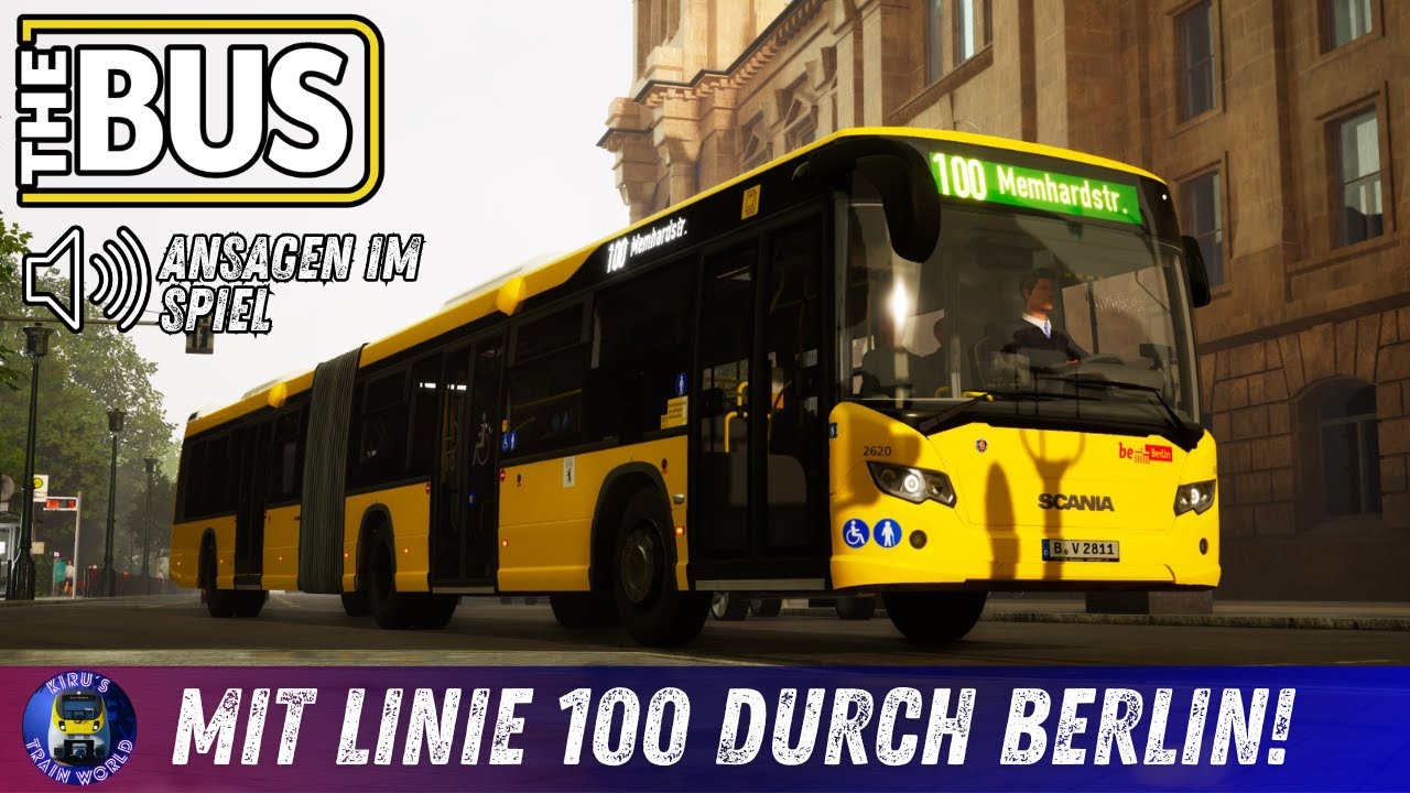 The Bus | Unterwegs mit Linie 100 in Berlin | Berlin - Map | Gameplay [Deutsch]