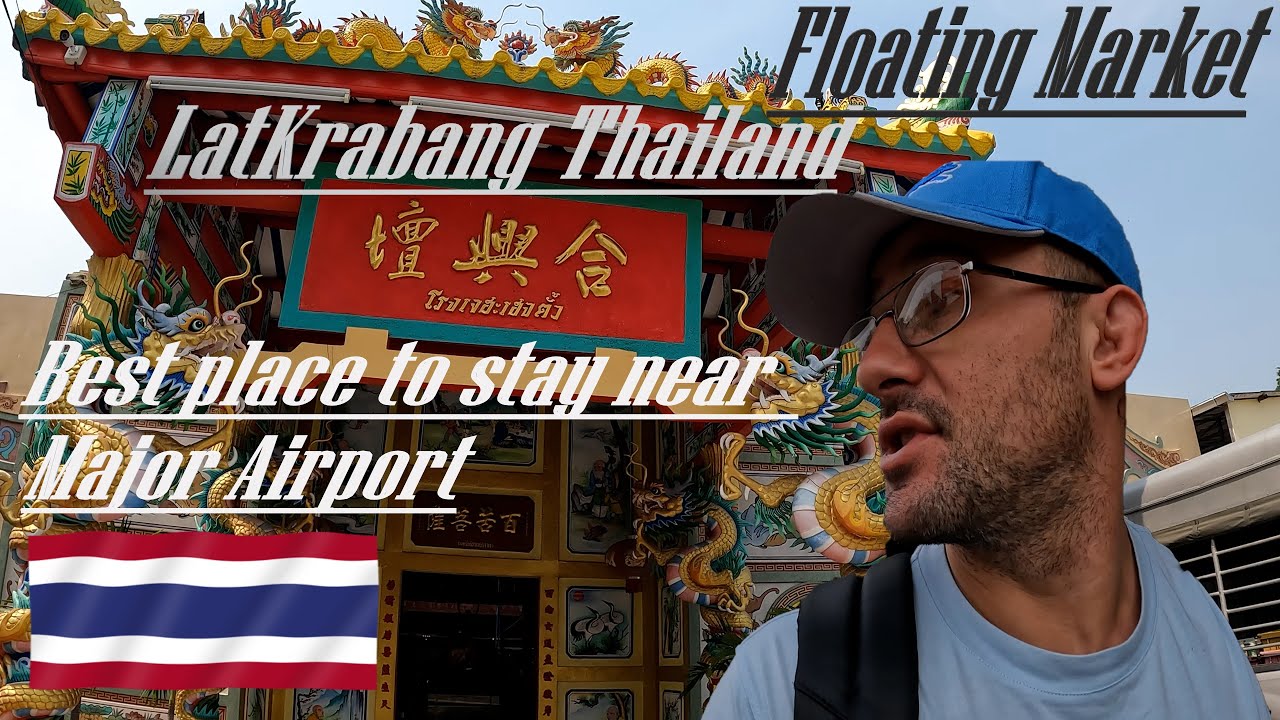 My last day in Thailand- Exploring Life in Lat Krabang-Walkthrough Hua Takhe Old  Market (4k)