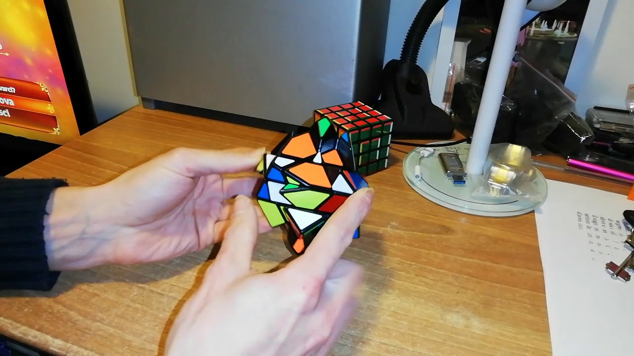 4x4x4 Axis Cube Tutorial 😍 Solving all the parities 💪🏼