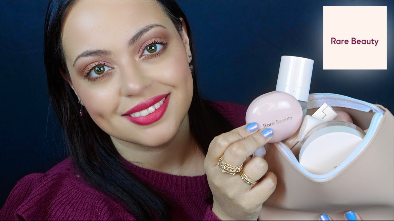 ASMR| FULL FACE OF RARE BEAUTY (Relaxing Makeup Application) GRWM