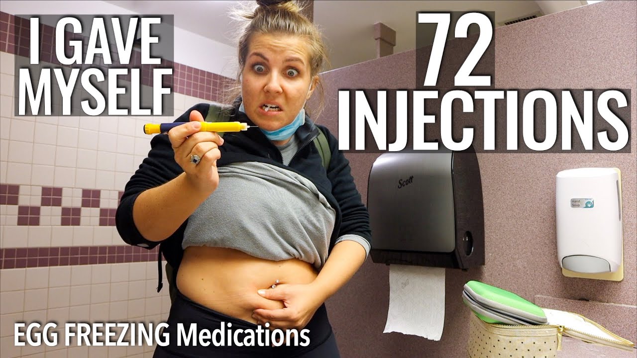 My Egg Freezing Injections | Egg Freezing VLOG | Sarah Lavonne