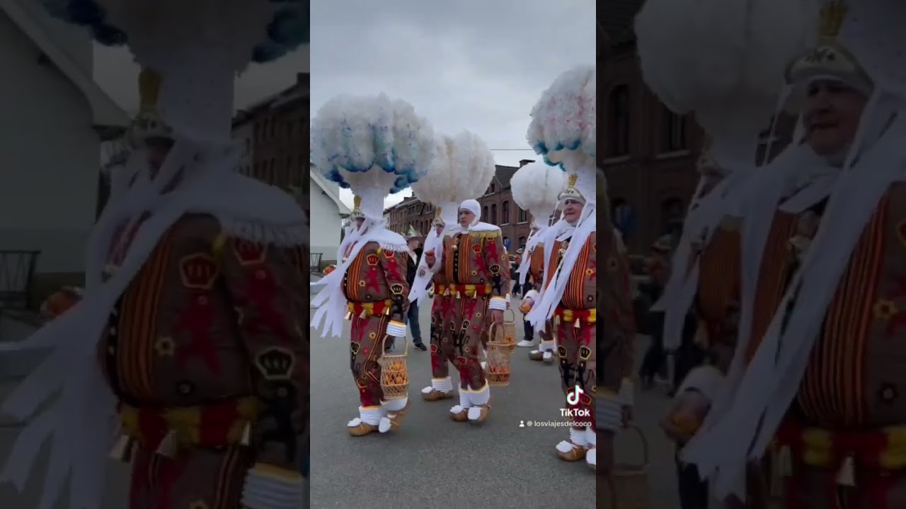 GILLES o GILLE #carnaval #BINCHE #carnaval2024 #carnival #wallonie #wallonia #patrimonio #dancer