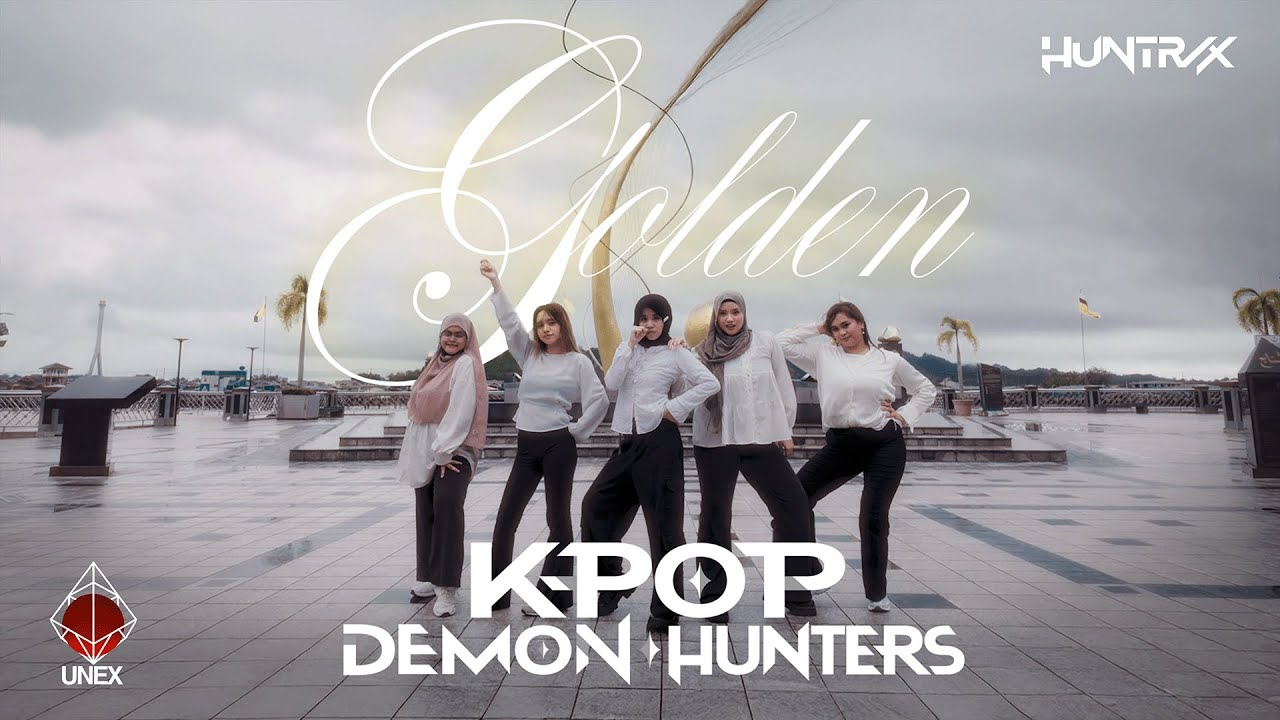 [KPOP DEMON HUNTERS] HUNTR/X (헌트릭스) - 'Golden' | UNEX Original Choreography [4K] | 5 MEMBERS
