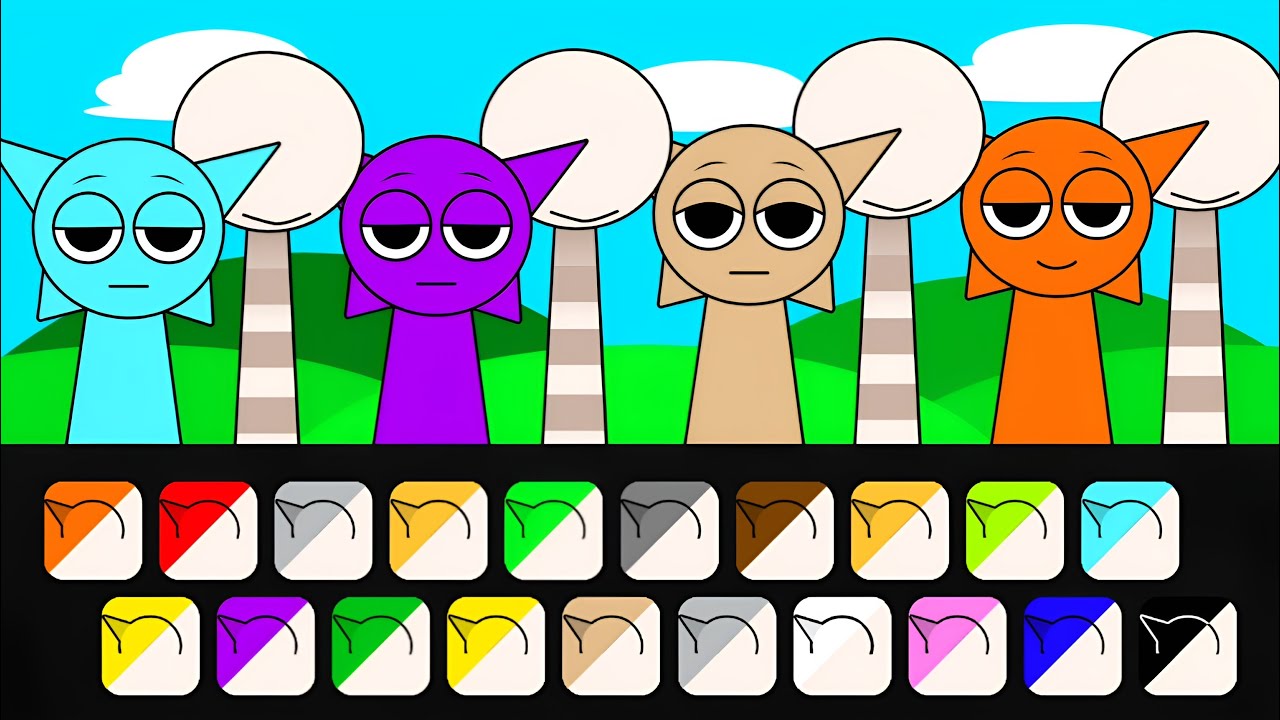 Sprunki But Everyone Is Mroona Sprunki Sinner Edition Fun Time Latest  Version