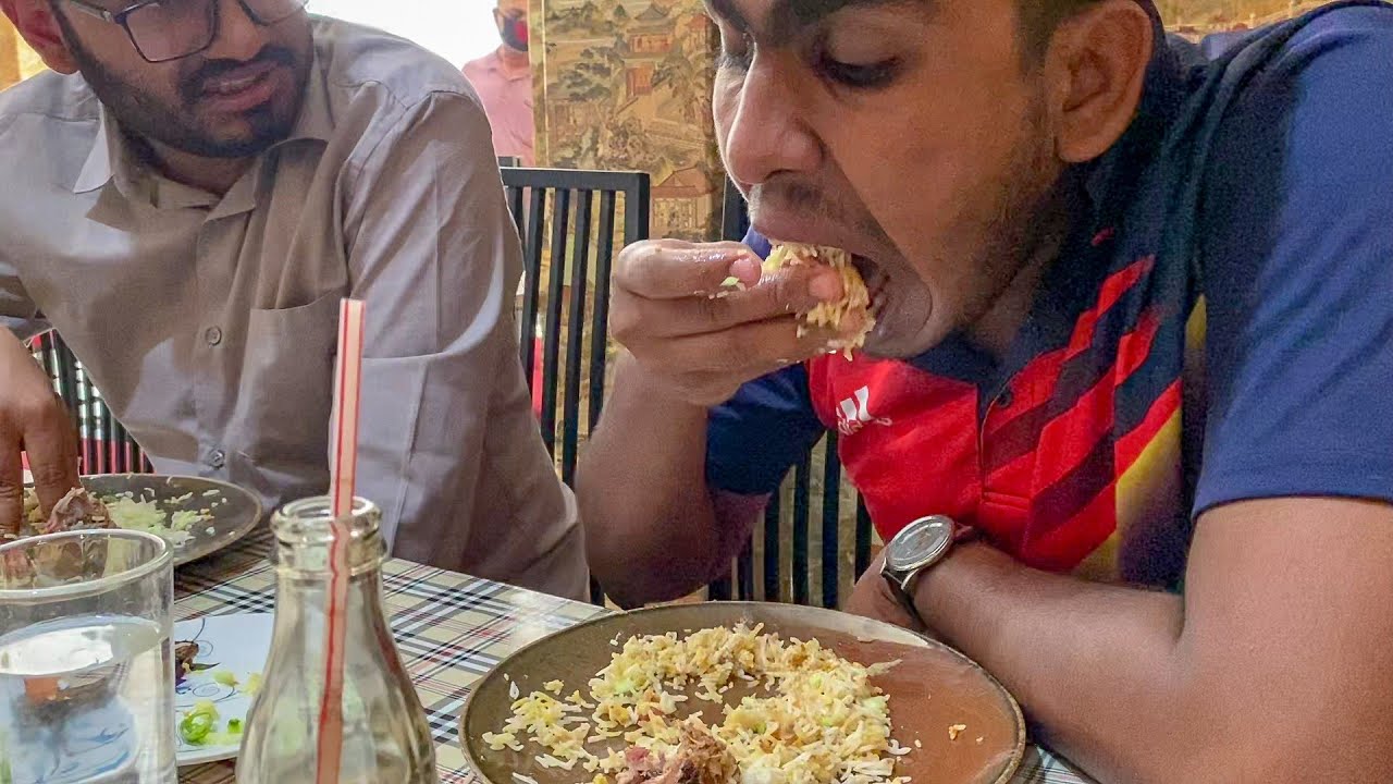 Eating Lunch(Mutton Kacchi Biryani) With Friends at Sultan Suleyman Biryani Hotel
