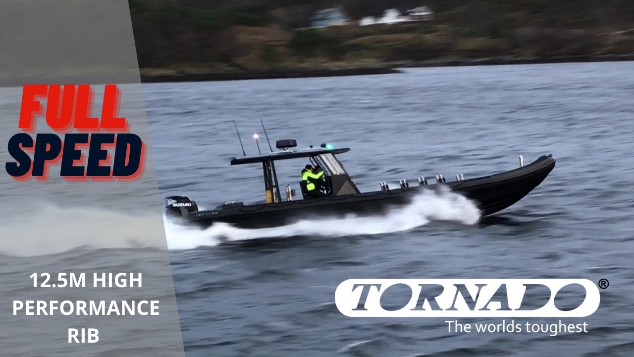 TORNADO 12.5M HIGH PERFORMANCE RIB