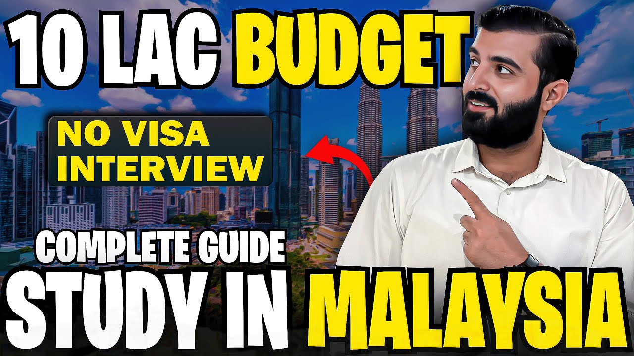Study in Malaysia 🇲🇾 | No Visa Interview | Full Guide in Just 10 Lac Budget!