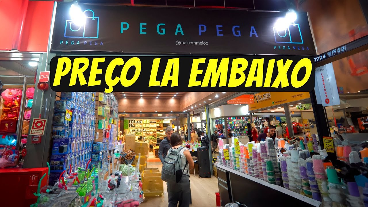 #BRÁS LOJA PEGA PEGA: TUDO MUITO BARATO! Temos uma concorrente para a Busca Buca, ou nem?