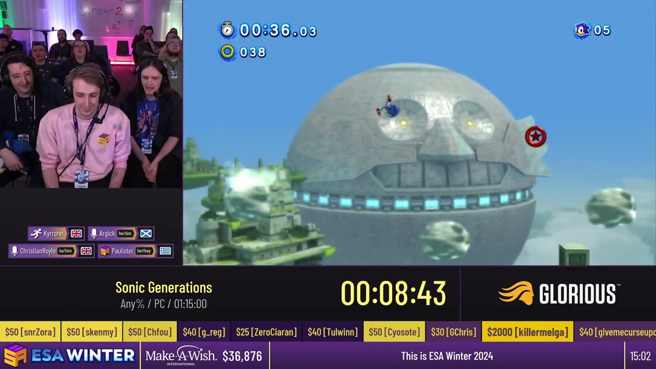 Sonic Generations [Any%] by Kyrrone - #ESAWinter24
