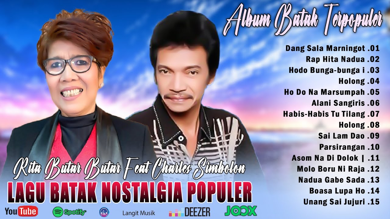 BATAK NOSTALGIA POPULER , RITA BUTAR BUTAR FEAT CHARLES SIMBOLON || LAGU BATAK LAMA POPULER 2025