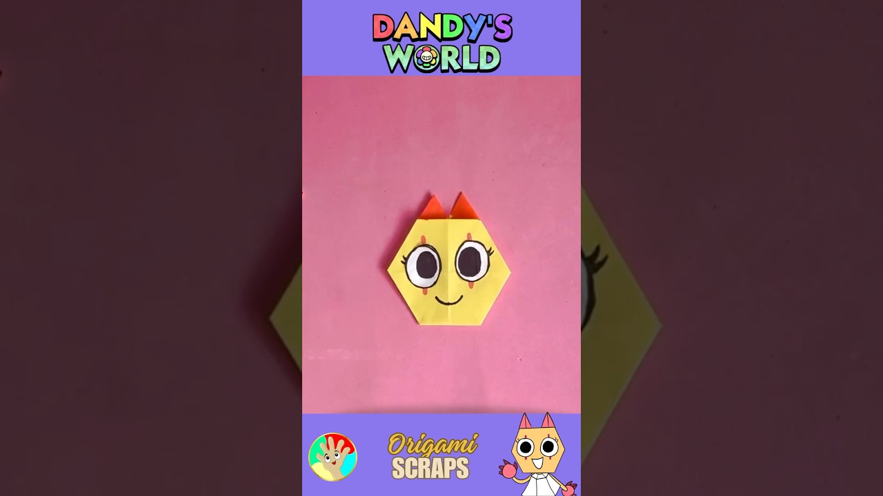 Origami Scraps-Dandy&rsquo;s World-Handy Art #origamif&aacute;cil #origami #dandysworld #manualidades #art