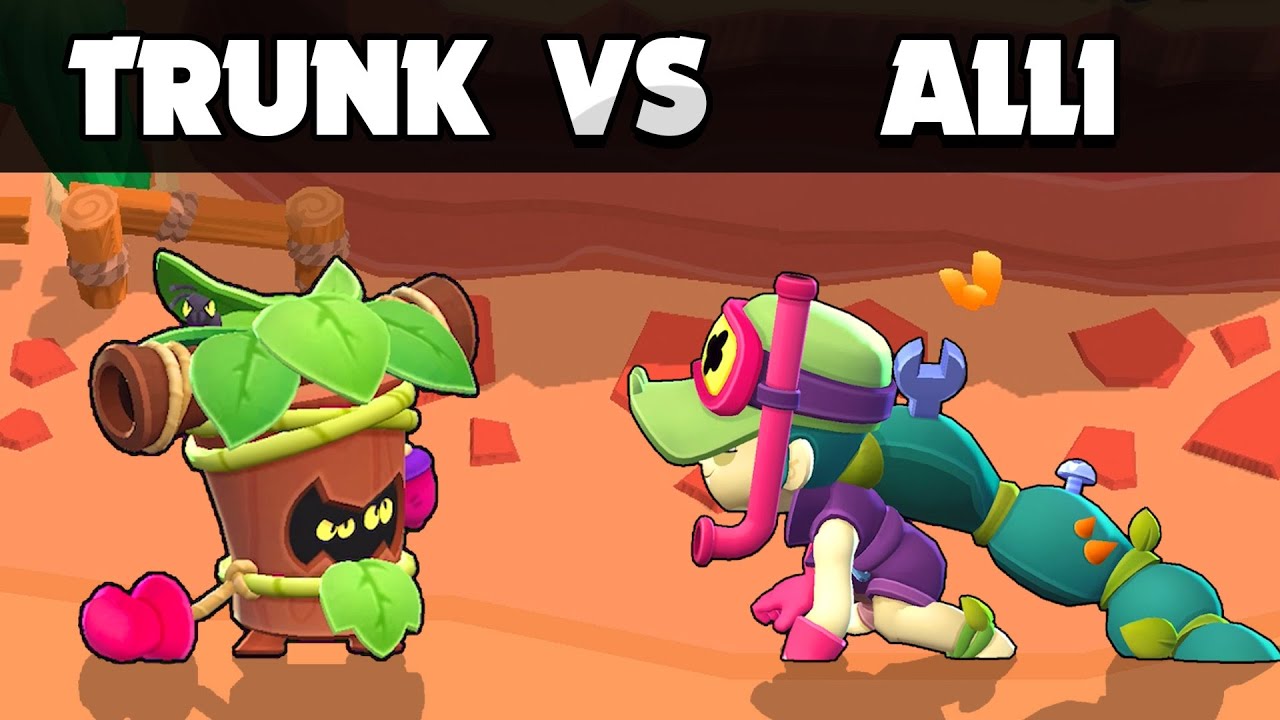 TRUNK vs ALLI | 1 vs 1 | Brawl Stars