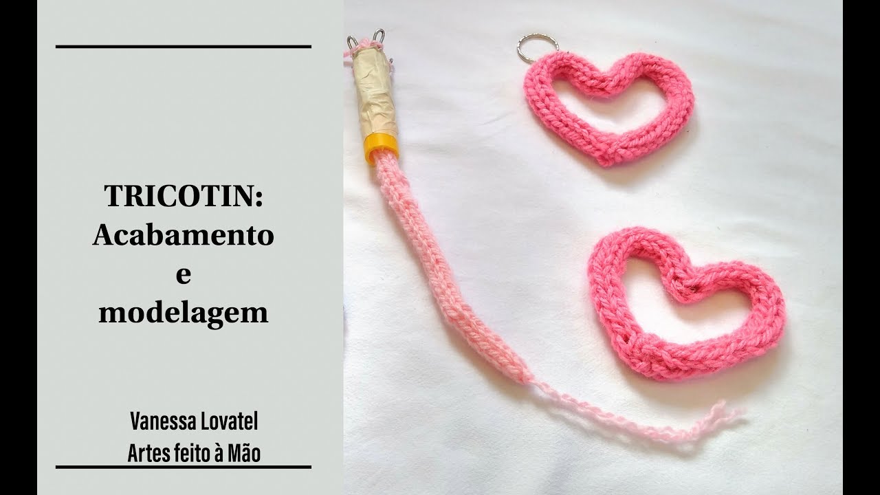 Tricotin: acabamento e montagem