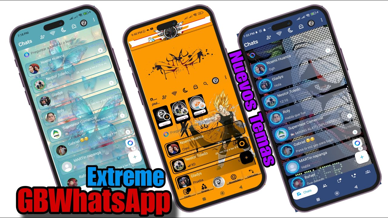 GBWhatsApp Extreme НОВЫЕ эксклюзивные ТЕМЫ