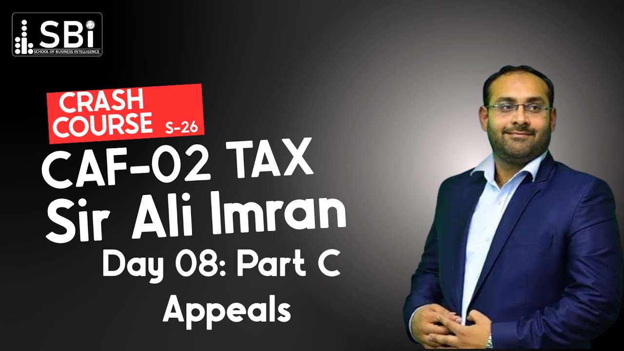 SBI-SPR-26 CAF-02 TXP (CRASH COURSE) BY SIR ALI IMRAN (DAY 8) PART 3 (3 FEB)
