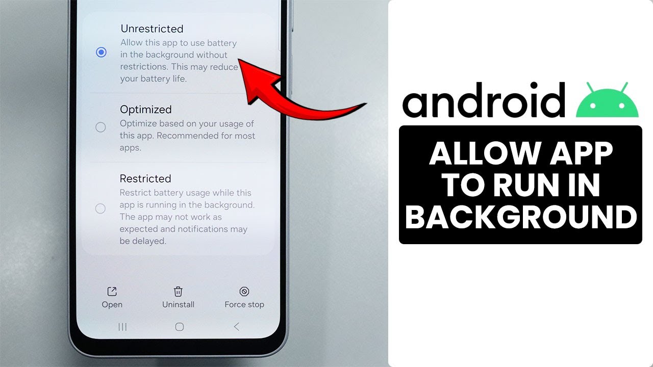 [2026] How to Allow App To Run In Background on Android Devices