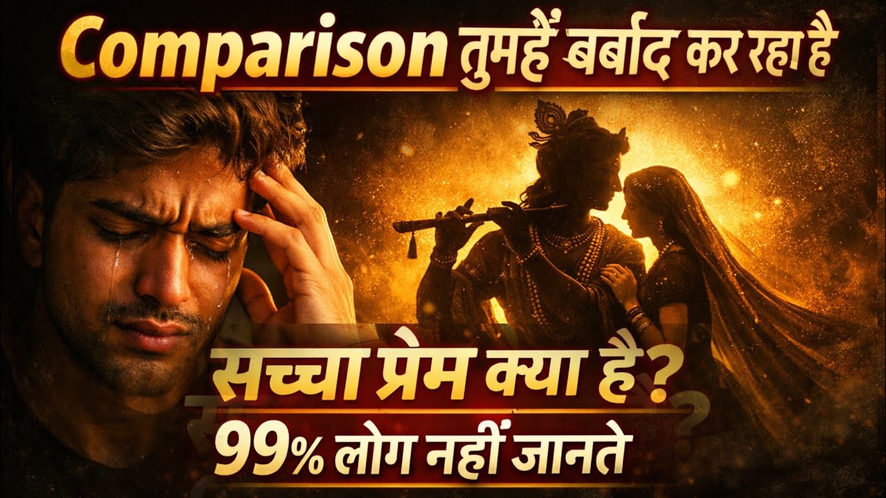Why does comparison ruin life? | Krishna Wisdom #shorts