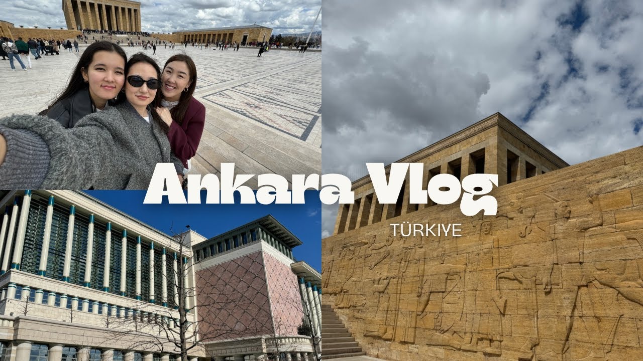 VLOG: Ankara за один день — Мавзолей Ататюрка и самая большая библиотека (Rus/Tr sub.)