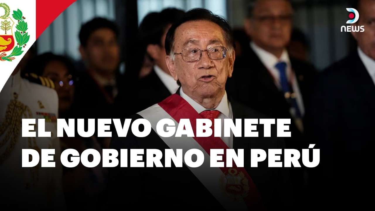 Perú reorganiza su Gobierno nacional tras la destitución de José Jerí | DNews