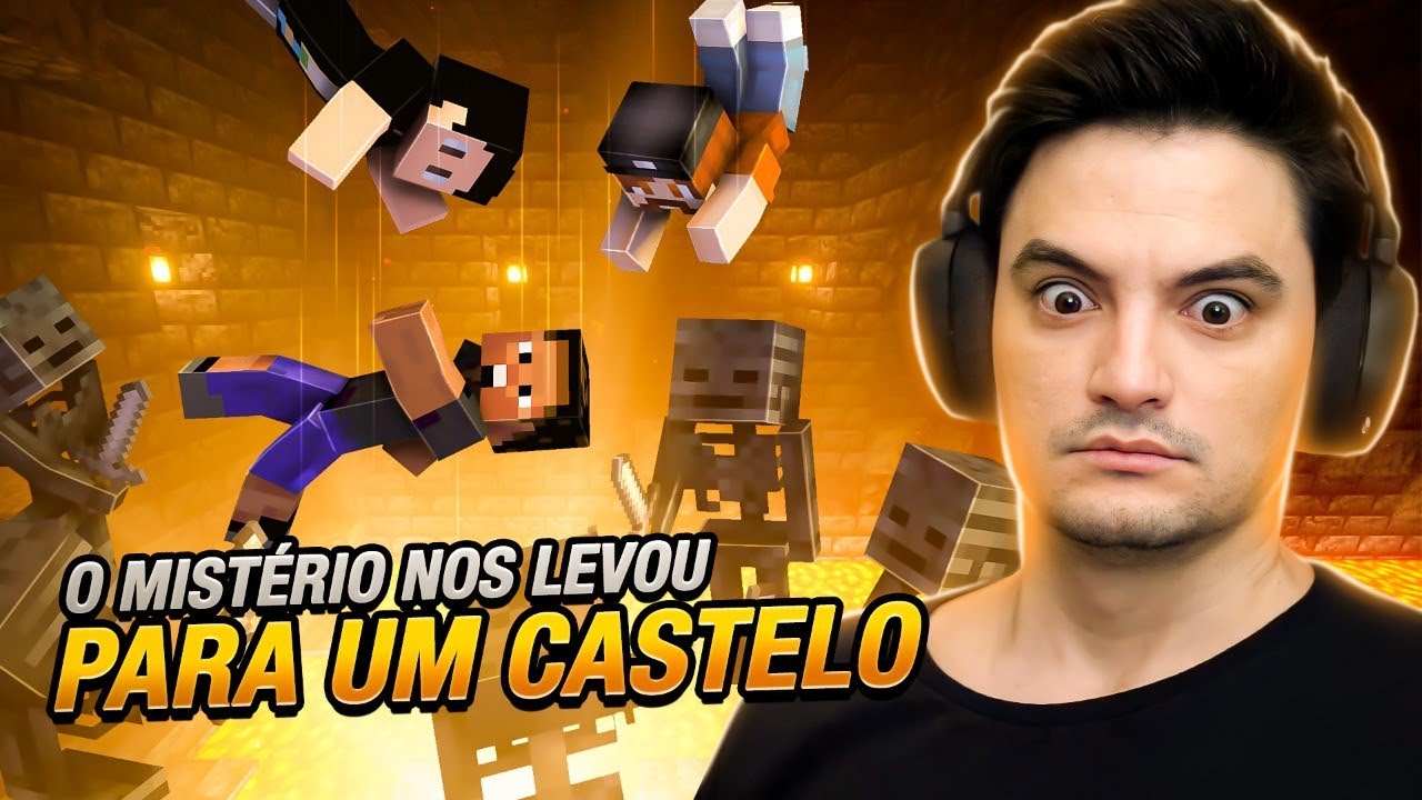 O MISTÉRIO SOMBRIO NOS LEVOU PARA UM CASTELO IMPOSSÍVEL! MINECRAFT #2-58