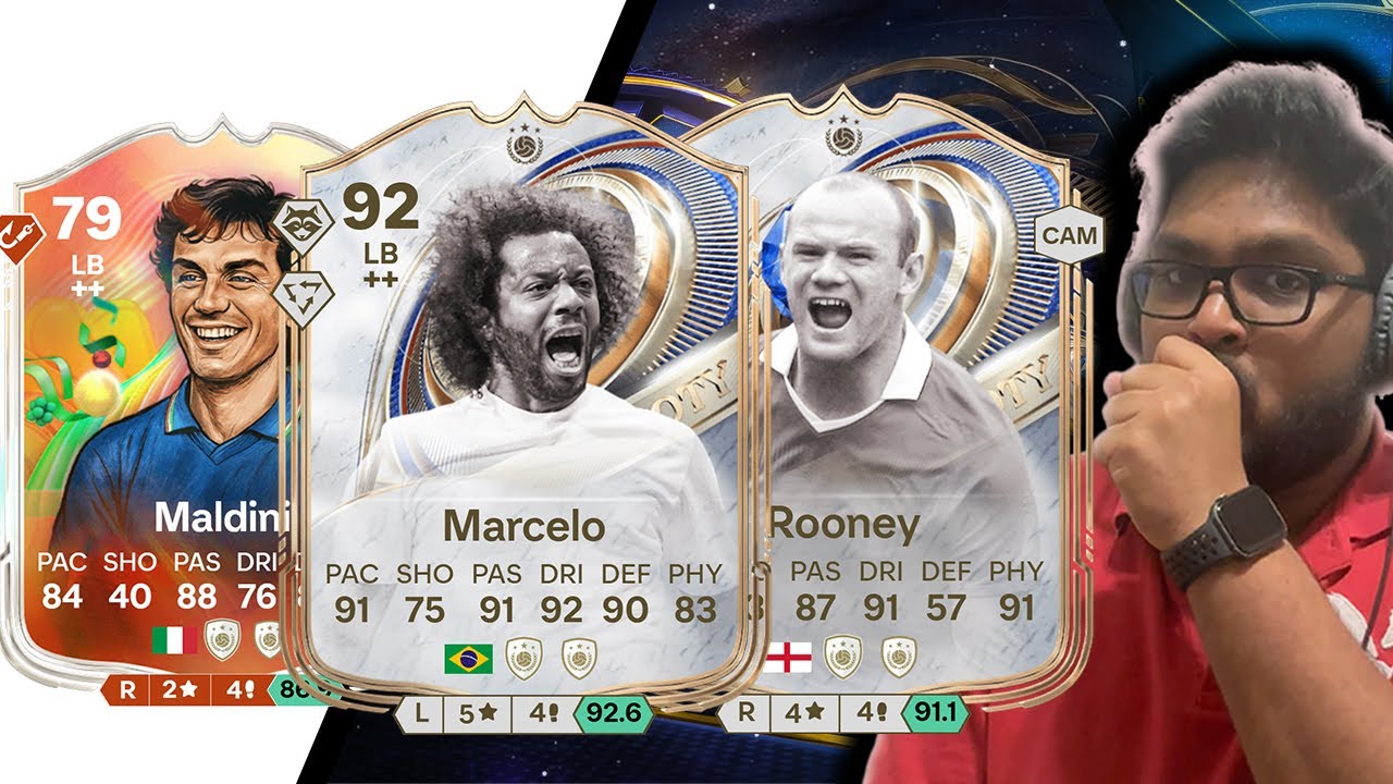 Cruising through div 3 rivals W/ Rooney, Marcelo & Maldini evo